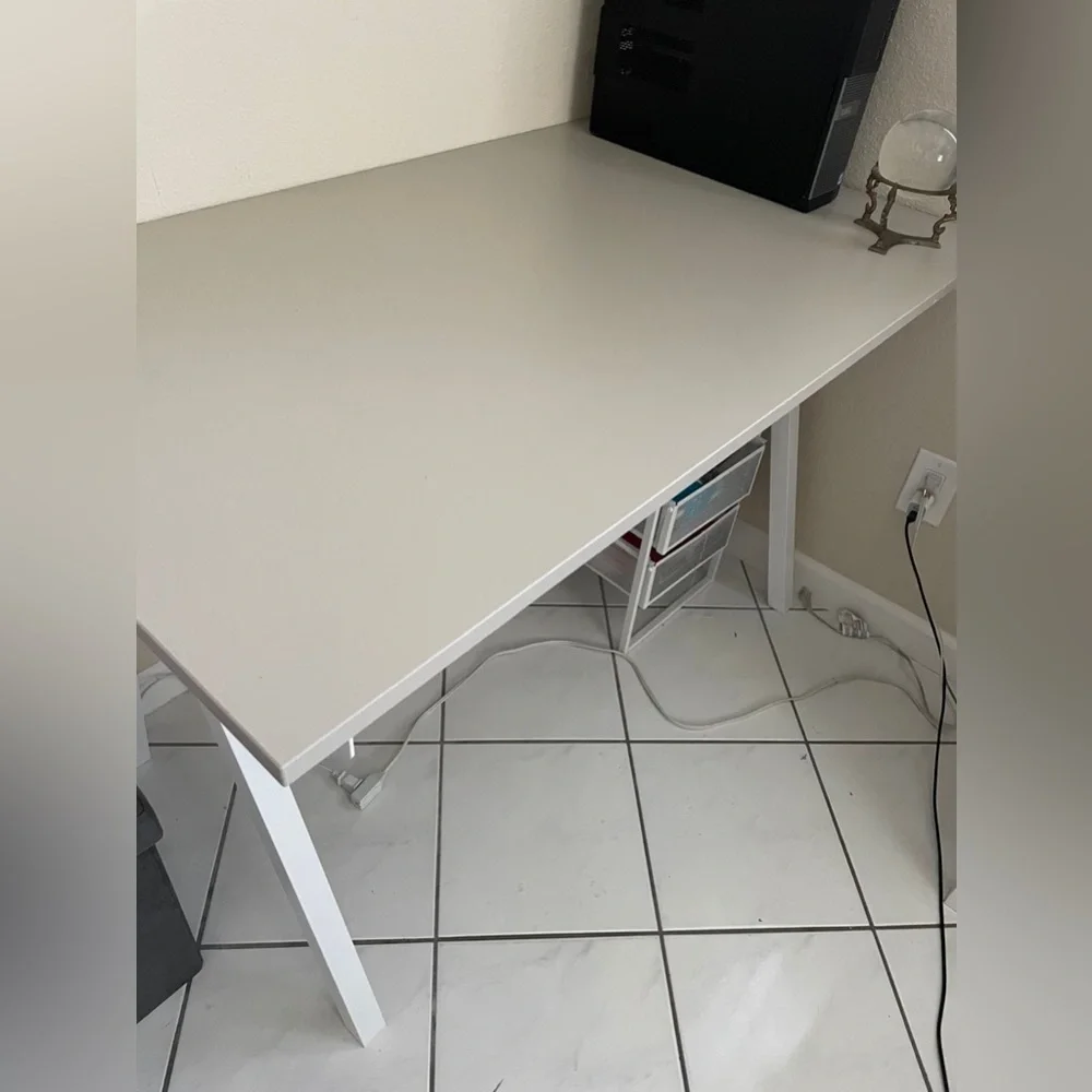 Modern White Desk